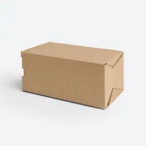 Картонная коробка 100х100х210 Т23 B Бурый 0215