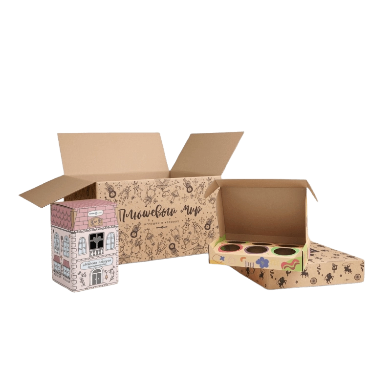 Красочные коробки для детских товаров