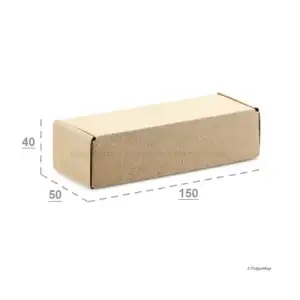 Картонная коробка 150х50х40 Т11 Е Бурый 0427