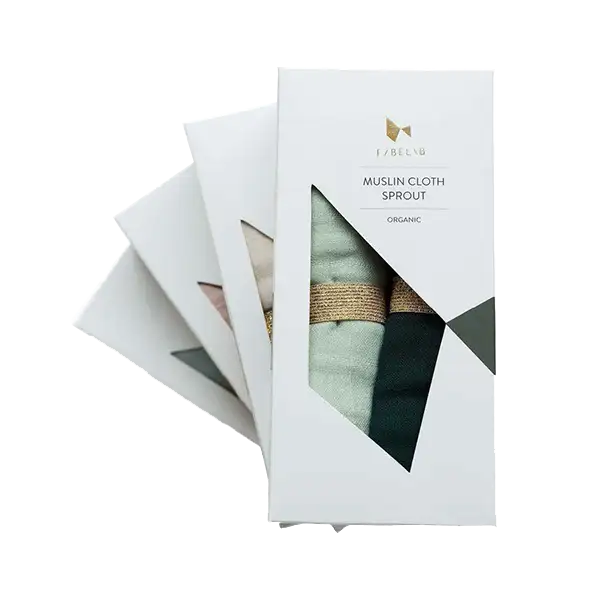 Упаковка для муслиновых салфеток