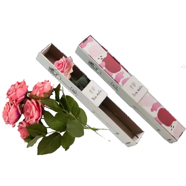 Идеальная упаковка для одной розы