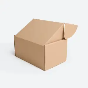 Картонная коробка 190х130х100 Т23 E Бурый 0427