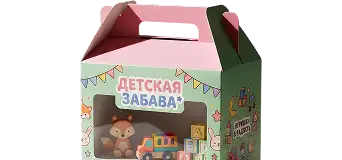 Коробки с логотипом - Детские товары  и игрушки