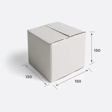 Гофрокороб 150х150х150 Т24 C Белый