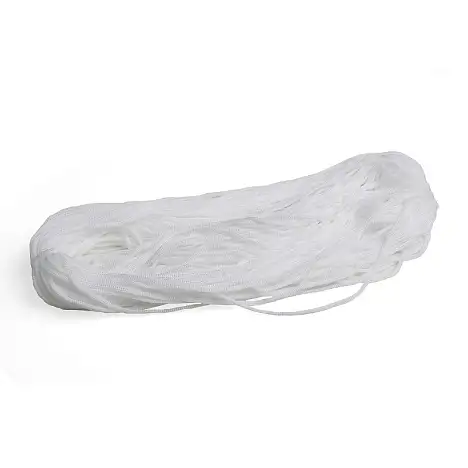 Шнур полипропиленовый вязаный 5 мм, белый (100 м)