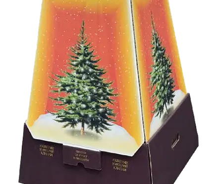 Коробка для елки