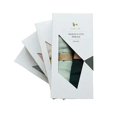 Упаковка для муслиновых салфеток