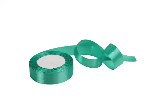 Лента атласная, 25мм, тиффани (22,5 м)