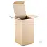 Картонная коробка 150х150х290 Т23 В Бурый 0215