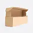 Картонная коробка 285х63х68 Т23 E Бурый 0427