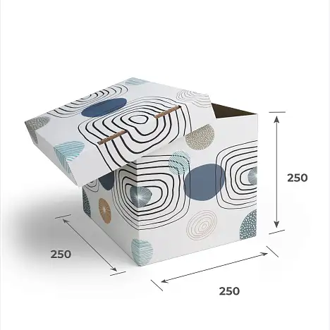 Картонное дно 250х250х250 Т24 B 0216 Геометрия