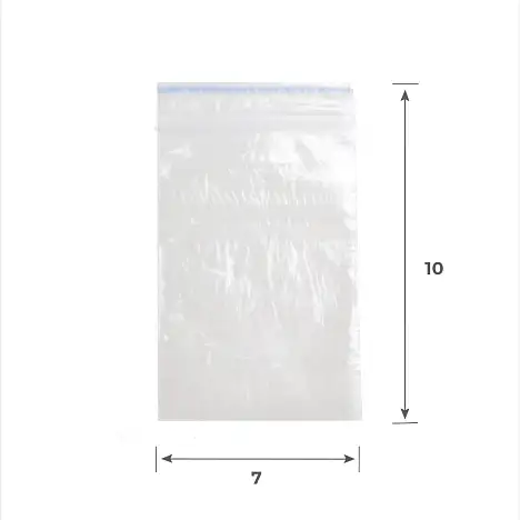 Пакет с защелкой Гриппер 70х100