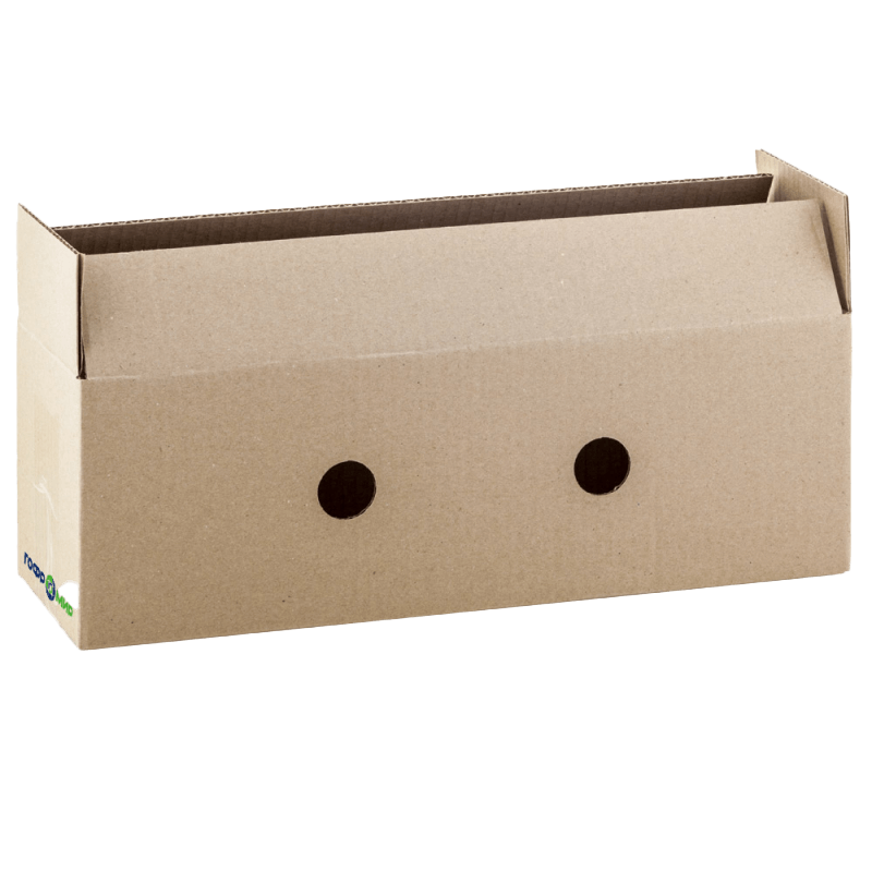 Четырехклапанная коробка с вентиляционными отверстиями
