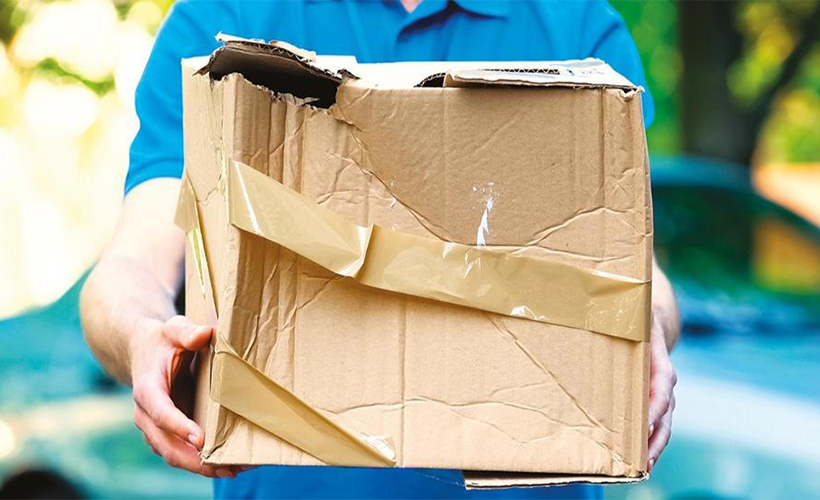 Что делать, если упаковка повредилась при транспортировке?