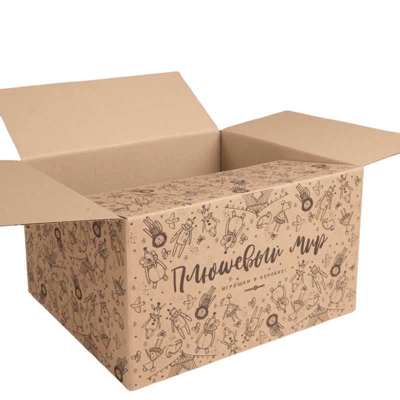 Коробки для вещей - купить в гардеробную картонные ящики в Москве  фото
