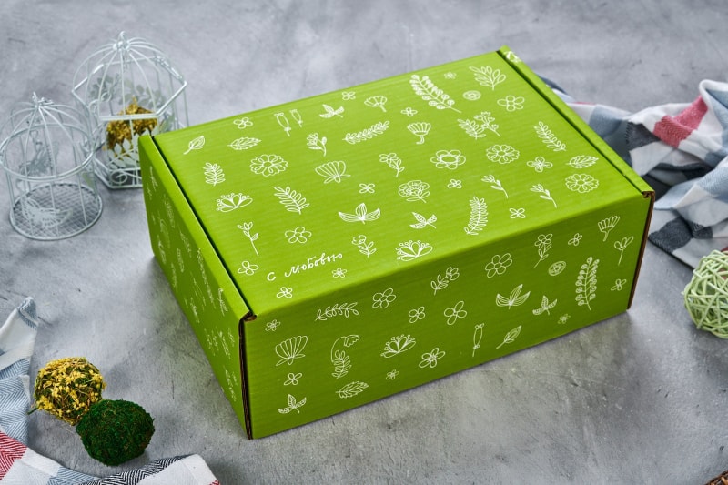 Коробка-шкатулка для интернет-магазина детских товаров