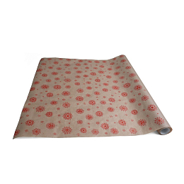 Плёнка ламинированная в рулоне 0,58 х10м, Тёмный красный – заказать в Москве фото