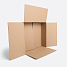 Картонная коробка 400х400х100 Т23 B Бурый 0201
