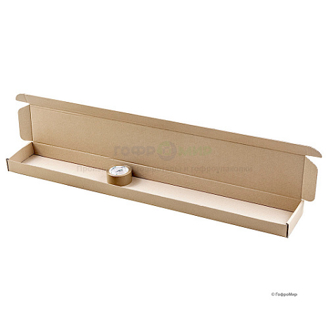 Картонная коробка 1210х170х55 Т23 В Бурый 0427