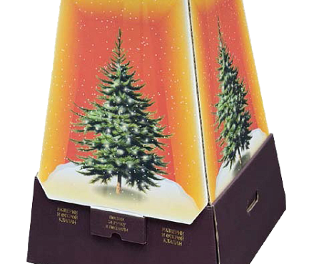 Коробка для елки