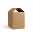 Картонные коробки 400х300х400 Т23 B Бурый 0201