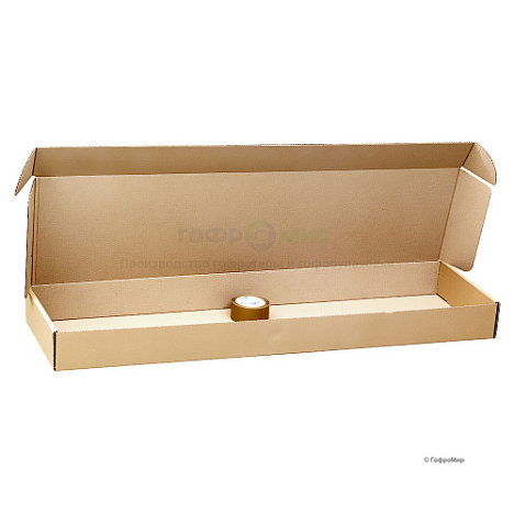 Картонная коробка 1200х300х100 Т23 В Бурый 0427