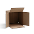 Картонная коробка 135х135х120 Т22 B Бурый 0201