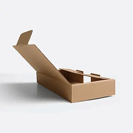 Картонная коробка 200х200х100 Т23 B Бурый ЦМ 0427 – заказать в Москве фото