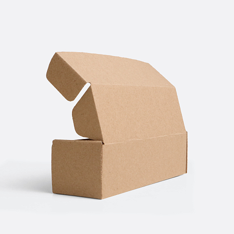 Картонная коробка 185х55х50 Т23 E Бурый 0427