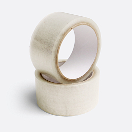 Клейкая лента скотч красная 66 м, ширина 48 мм – заказать в Москве фото