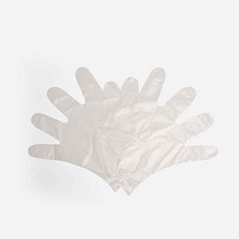 Перчатки ПЭ одноразовые прочные (L) Идеал (100шт) 