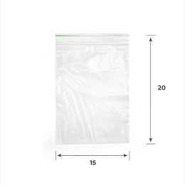 Пакет 700х500мм EVA зип-лок с бегунком  упак. (50 шт/200шт) 60 мкм  отв./возд – заказать в Москве фото