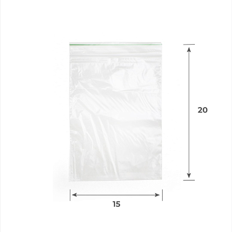 Пакет с защелкой Гриппер 150х200