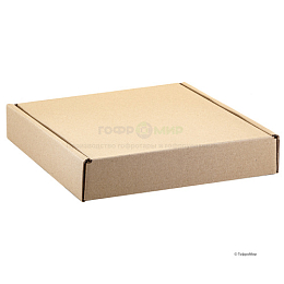 Картонная коробка 300х250х150 Т23 B Бурый 0427 – заказать в Москве фото