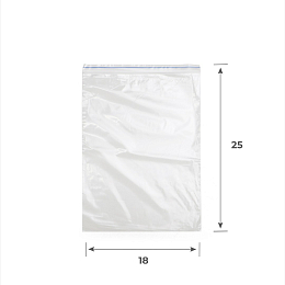 Пакет 400х500мм EVA зип-лок с бегунком  упак. (50 шт/300шт) 60 мкм  отв./возд – заказать в Москве фото