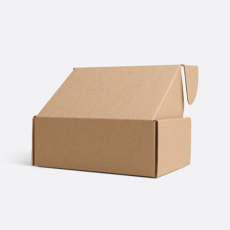 Картонная коробка 160х110х60 Т23 E Бурый 0427