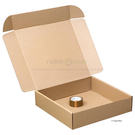 Картонная коробка 500х500х117 Т23 В Бурый 0427