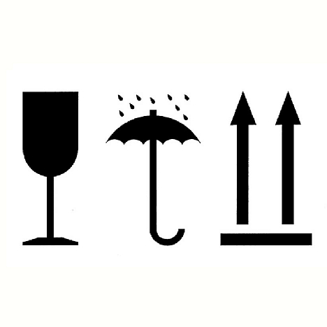 Наклейка «Манипуляционные знаки» 120*67