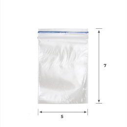 Пакет 400х500мм EVA зип-лок с бегунком  упак. (50 шт/300шт) 60 мкм  отв./возд – заказать в Москве фото
