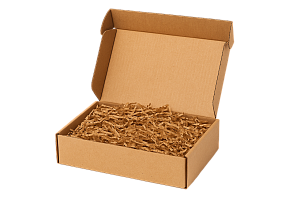 Наполнитель бумажный 125 (лимонно-желтый) 1кг – заказать в Москве фото