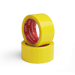 Клейкая лента скотч красная 66 м, ширина 48 мм – заказать в Москве фото